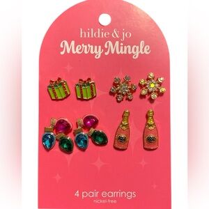 4pr Festive Earrings NWT!